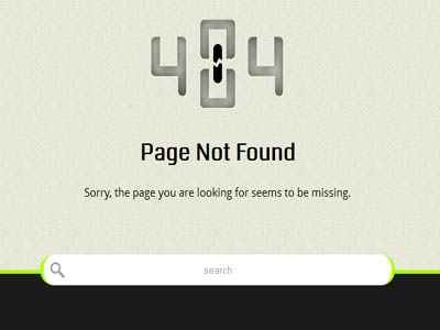 دانلود صفحه ی 404 به صورت Html