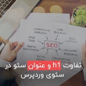 تفاوت h1 و عنوان سئو در سئوی وردپرس