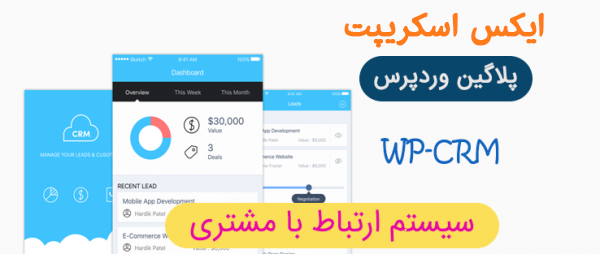 ارتباط با مشتری با WP-CRM