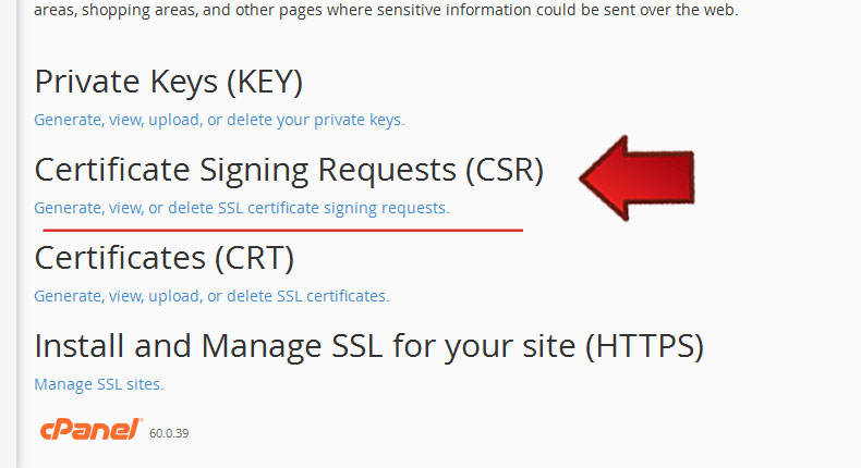 نصب SSL در Cpanel